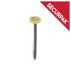 Securpak - Brass Headed Picture Pins (Pack of 10)