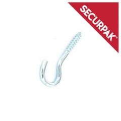 Securpak - Zinc Plated Screw Hook