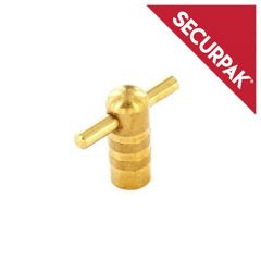 Securpak - Brass Radiator Key (Pack of 2)