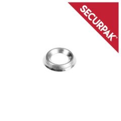 Securpak - Chrome Plated Cup Washers - No.8 (Pack of 16)