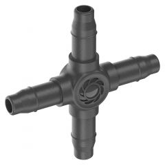 Gardena - Micro-Drip-System 4-Way Coupling 4.6mm (10 Pack)