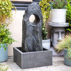 Easy Fountain - Cambrian Monolith Water Feature inc LED Light