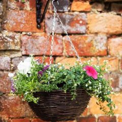 Smart Garden - 14" Rattan Hanging Basket