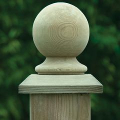 KDM - Ball & Collar Top Post Cap (Bronze) 