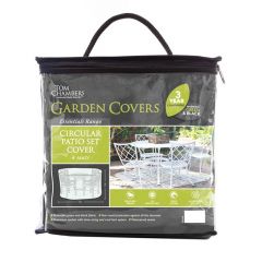 Tom Chambers - Essentials Circular Patio Set Cover - 4 Seat