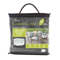 Tom Chambers - Essentials Circular Patio Set Cover - 4-6 Seat
