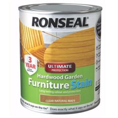 Ronseal - Hardwood Garden Furniture Stain 750ml