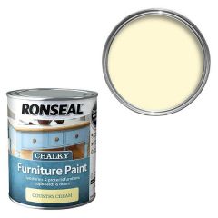 Ronseal - Chalky Furniture Paint - Country Cream