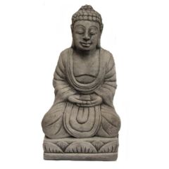 Dream Gardens - Square Buddha Stoneware Ornament
