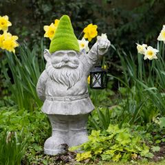 Jonart - Garden Gnome with Lantern