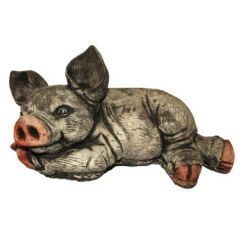 Dream Gardens - Ear Up Pig Stoneware Ornament
