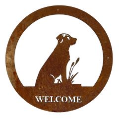Poppy Forge - Labrador Welcome Wall Art