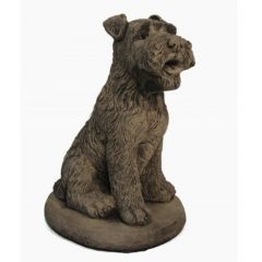 Dream Gardens - Large Terrier Stoneware Ornament
