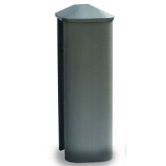 Eurocell - 6' Eco Fence Post - Graphite