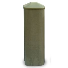 Eurocell - 6' Eco Fence Post - Natural