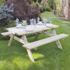 Forest - Large Rectangular Picnic Table