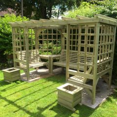 Churnet Valley - Riviera 7 Seater Arbour