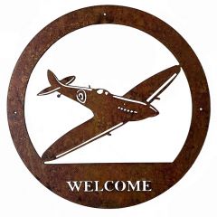 Poppy Forge - Spitfire Welcome Wall Art