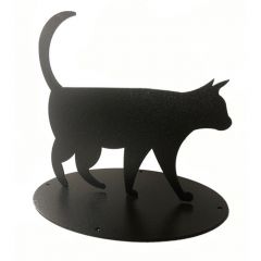 Poppy Forge - Cat Silhouette Metal Boot Scraper