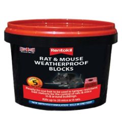Rentotkil - Rat & Mouse Weatherproof Blocks