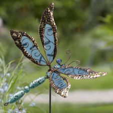 Dragonfly Delight Border Stake