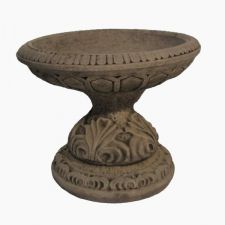 Dream Gardens - Foscot Bird Bath Stoneware Ornament