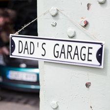 La Hacienda - 'Dad's Garage' Wall Sign