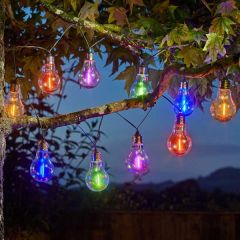 Smart Garden - Eureka! Neon-esque Solar Lightbulbs - Set of 10