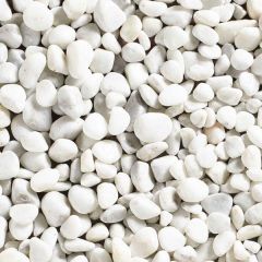 Coral White Pebbles - 20-40mm