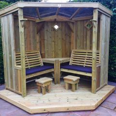 Churnet Valley - Four Seasons Garden Room with Decking