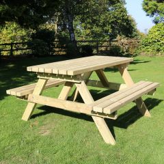 Churnet Valley - Deluxe Picnic Table 6ft