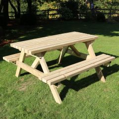 Churnet Valley - Deluxe Picnic Table 6ft