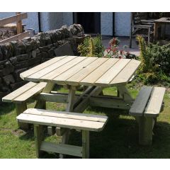 Churnet Valley - Westwood Square Picnic Table