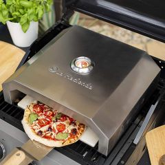 La Hacienda - BBQ Pizza Oven Stainless Steel