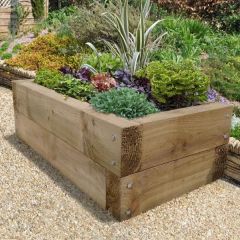 Forest - Sleeper Raised Bed