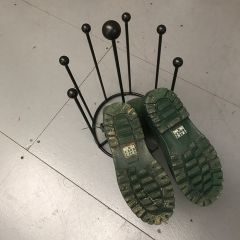 Poppy Forge - 4 Pair Carousel Boot Rack