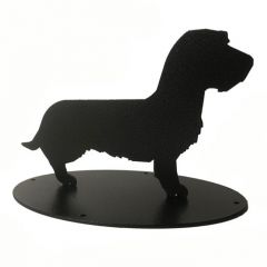 Poppy Forge - Sausage Dog Silhouette Metal Boot Scraper