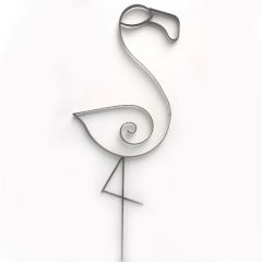 Poppy Forge - Flamingo Metal Garden Art
