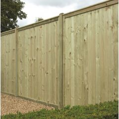 KDM 6' Arched Lattice Top Fence Panel