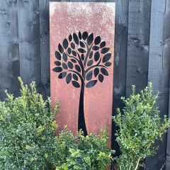Poppy Forge - Tree Metal Garden Screen
