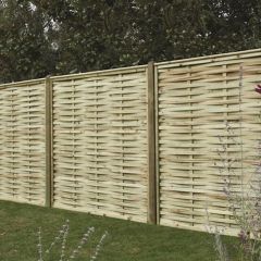 Premium Woven Fence Panels